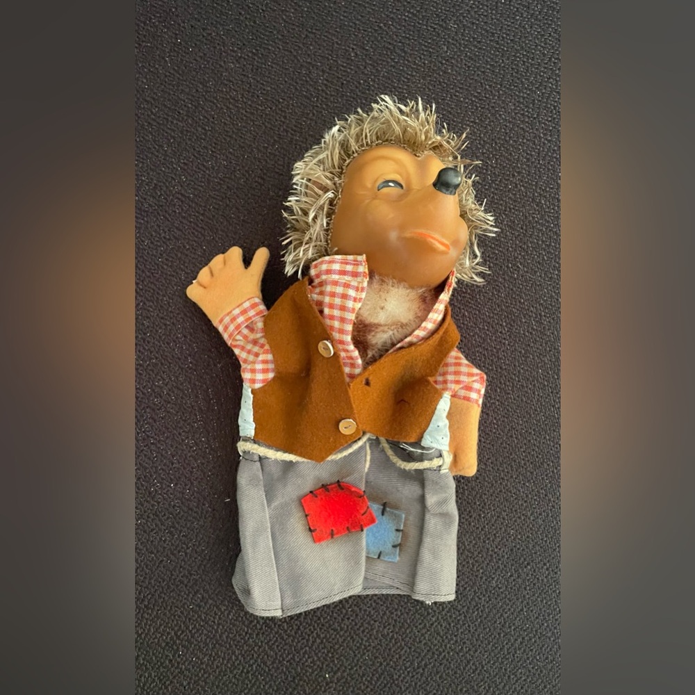 VTG Steiff Mecki Hedgehog hand puppet - Picture 2 of 10
